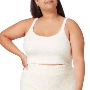 SKIMS COZY KNIT TANK in Bone